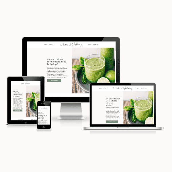 a taste of wellbeing