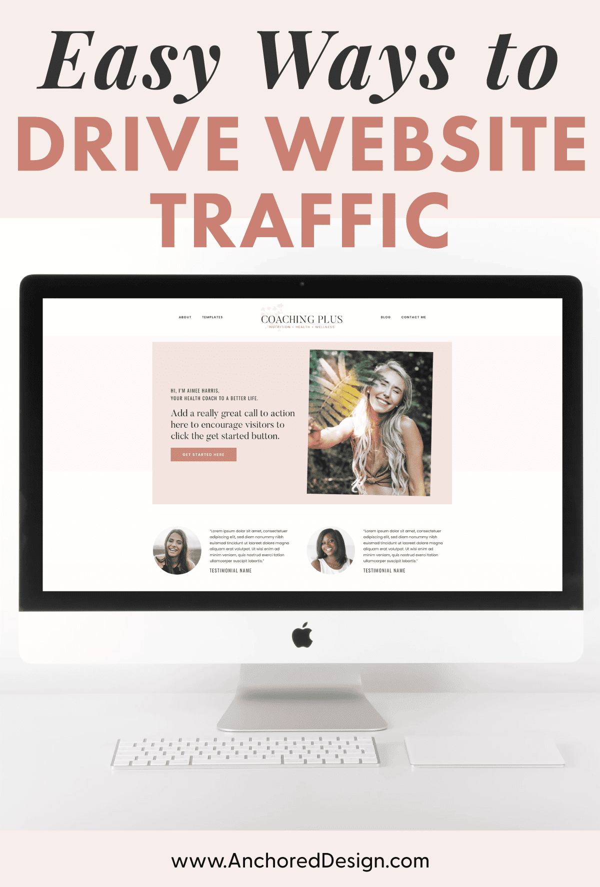 3 Ways to Increase Traffic to a Website - Anchored Design and Development