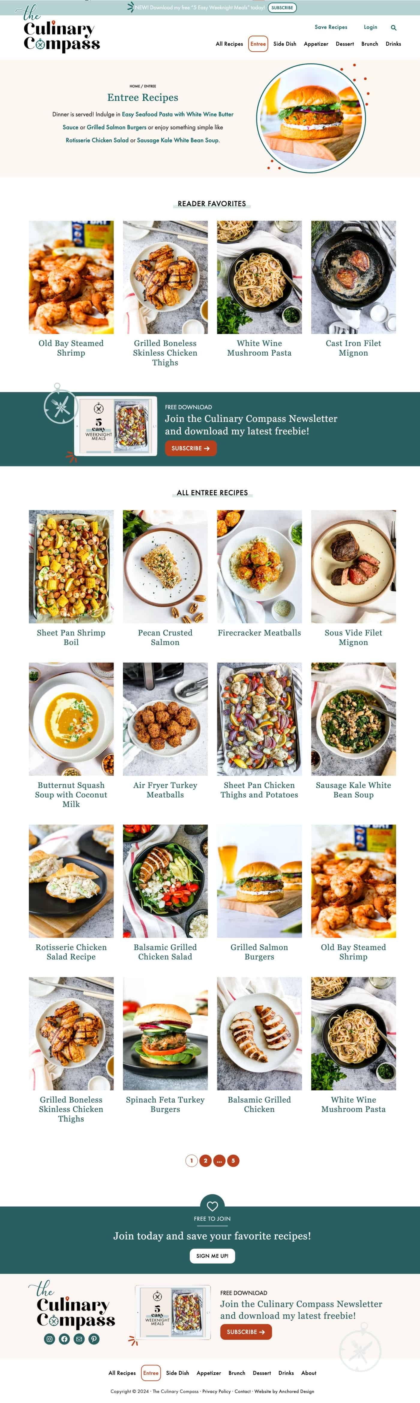 The Culinary Compass Archive