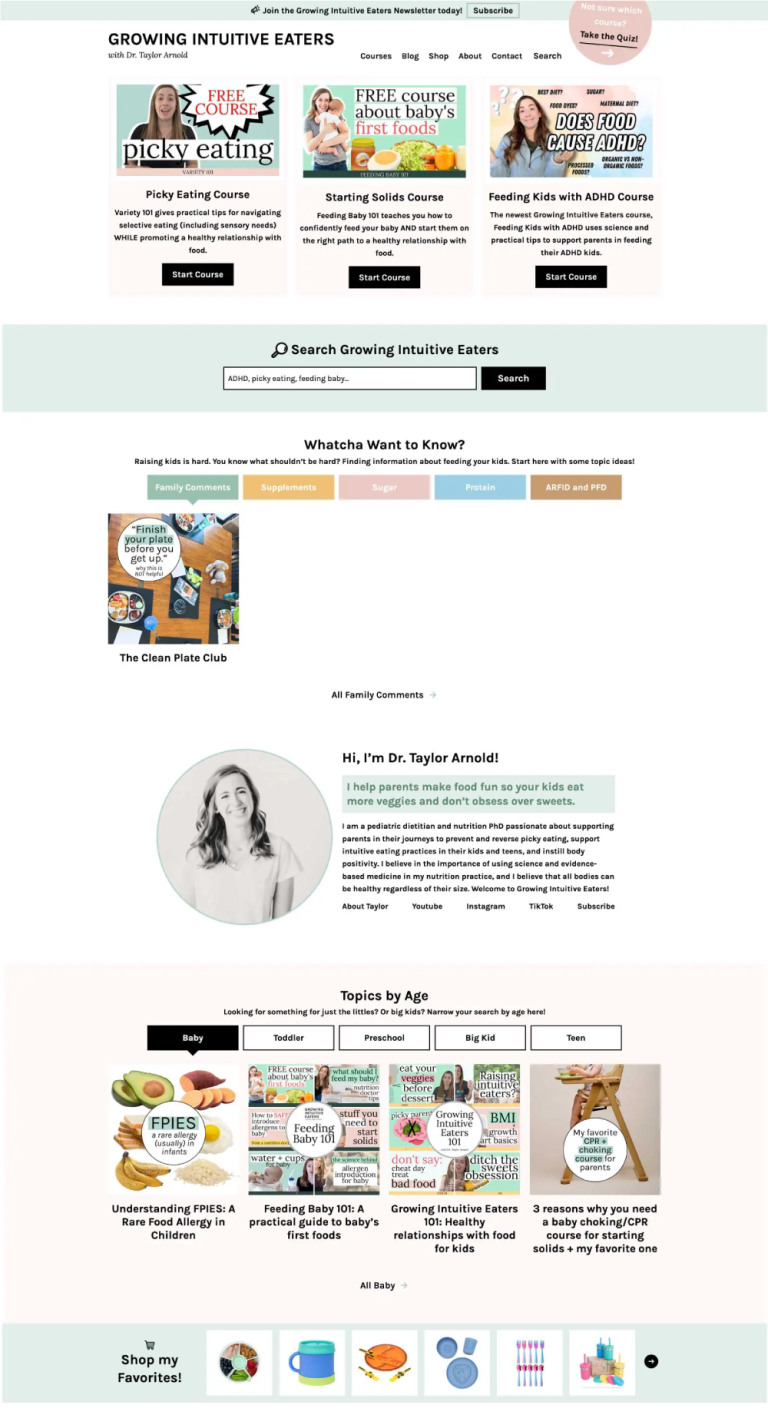 Growing Intuitive Eaters