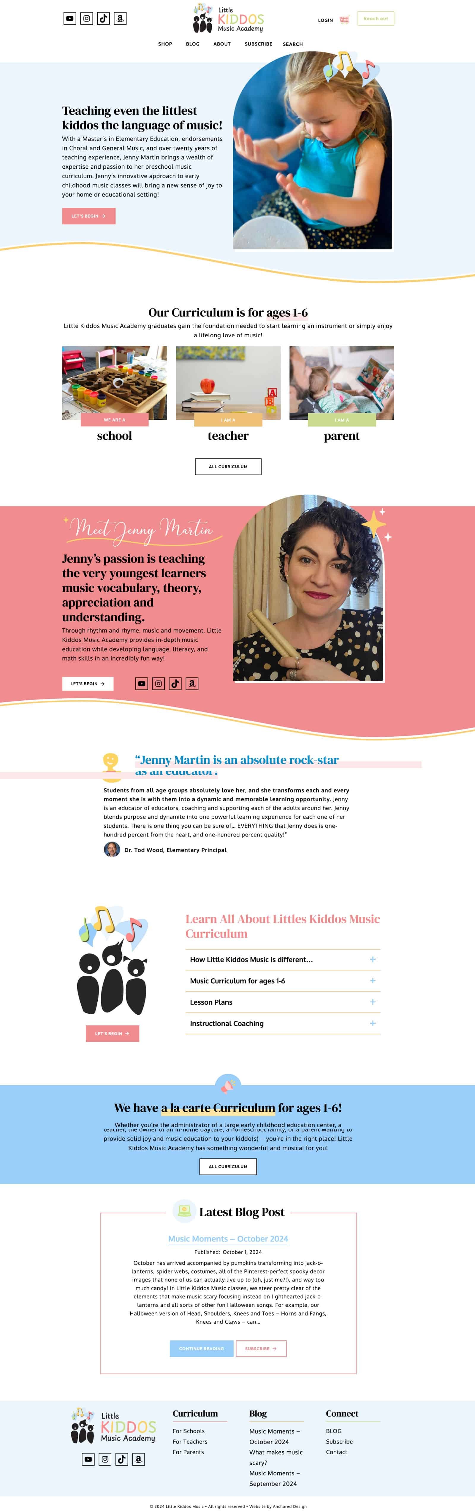 Little Kiddos Music Academy - Home